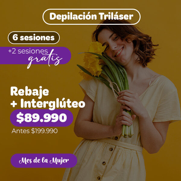 8 sesiones rebaje+ interglúteo