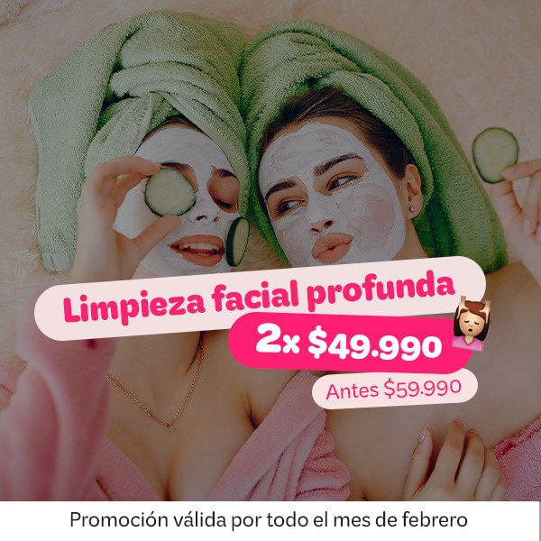 2 Limpiezas faciales profundas